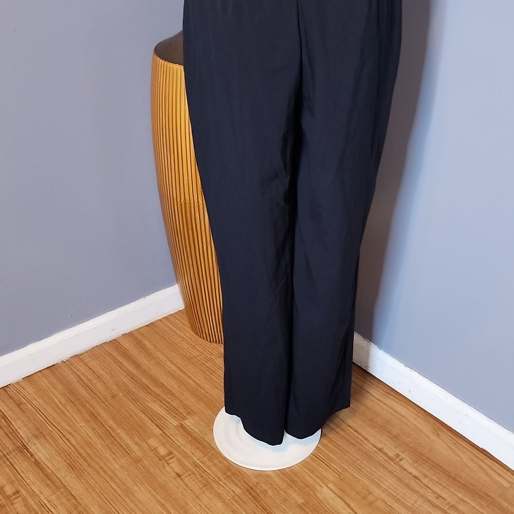 XOXO Womens Embellished Surplice Neck Jumpsuit Navy Size Large NWT - Picture 13 of 16